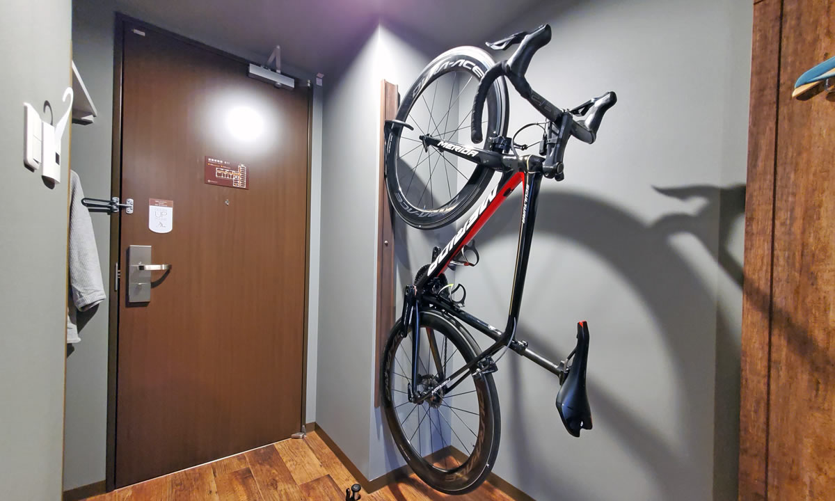 サイクリスト応援♪ サイクルラック付きルーム