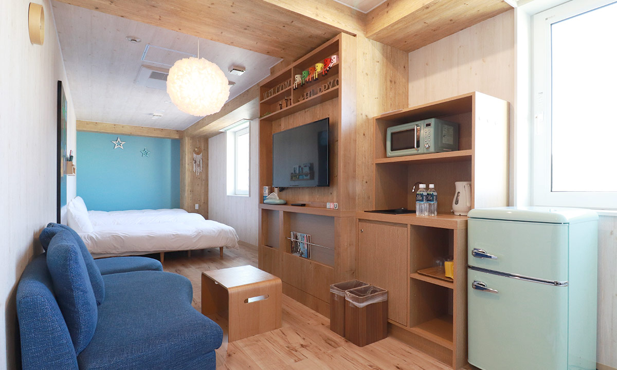 ファミリーに最適♪ ハンモック・二段ベッド付