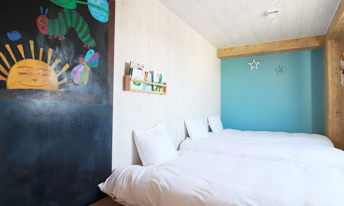 ファミリーに最適♪ ハンモック・二段ベッド付