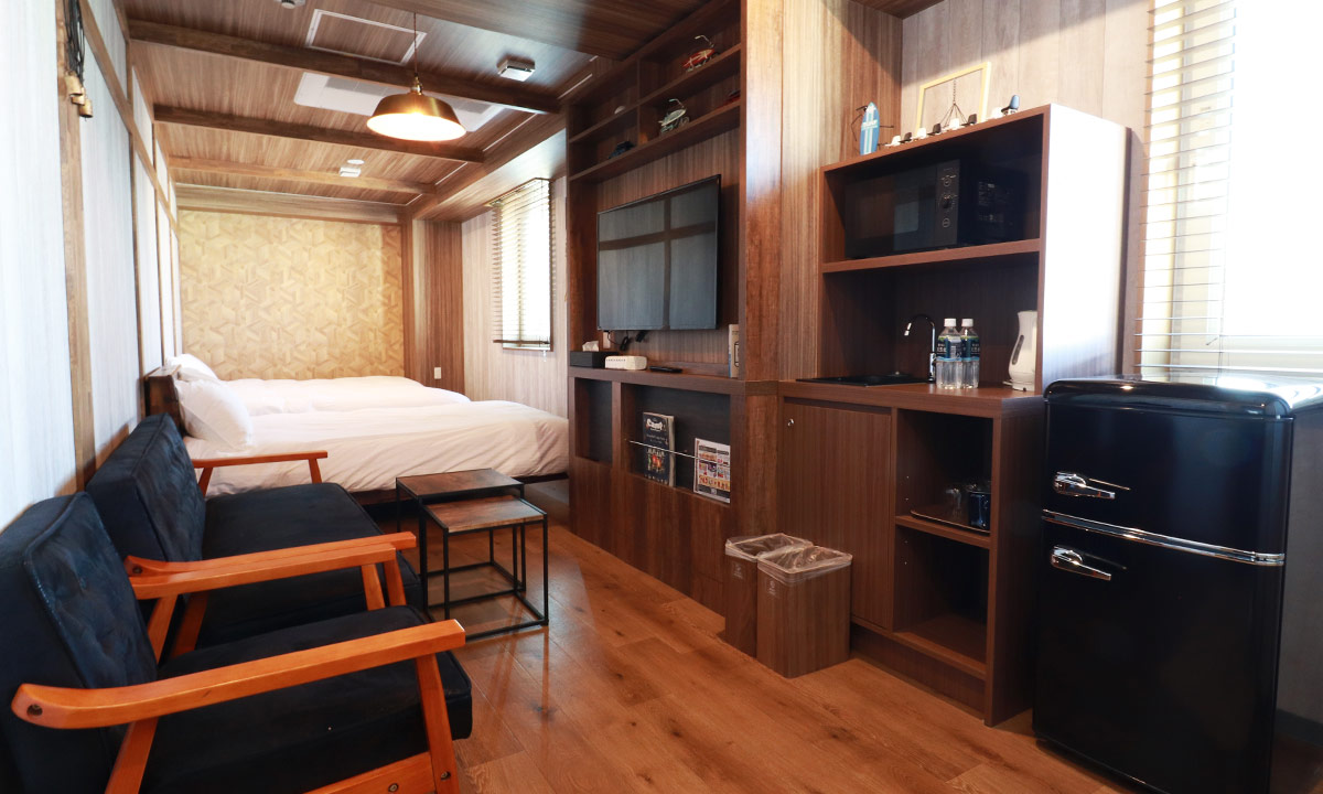 ヴィンテージ風 ロフト＆ハンモックチェア付