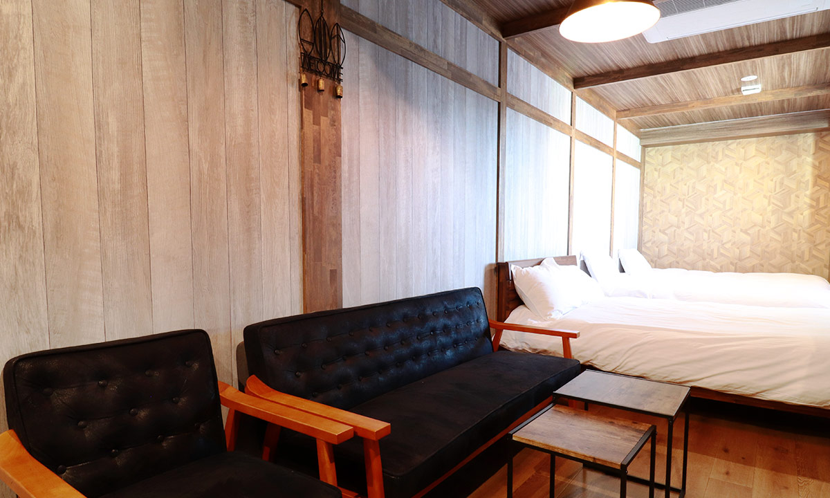 ヴィンテージ風 ロフト&ハンモックチェア付